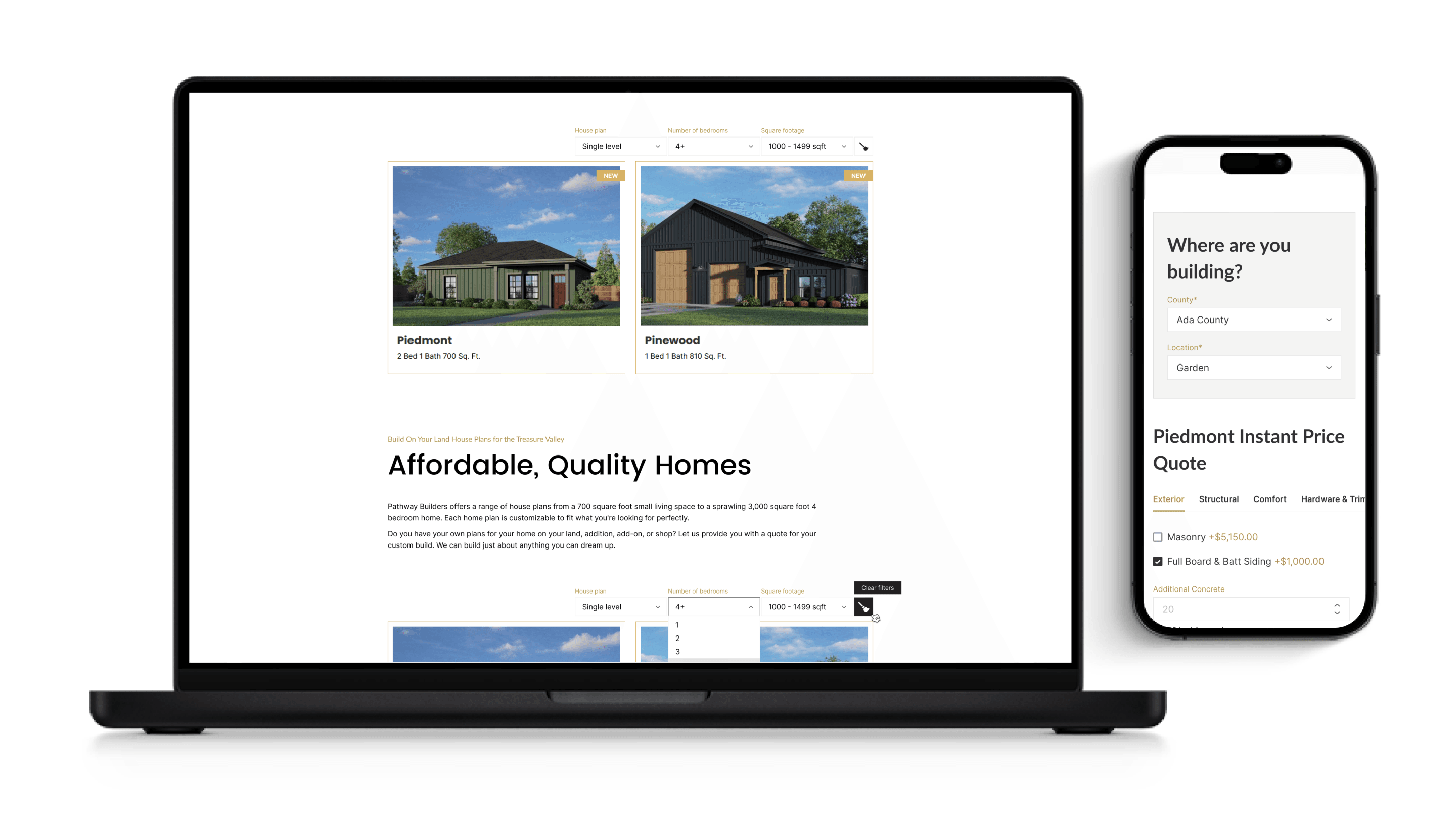 Price Quote for Real Estate